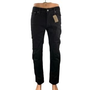 NEW Levi's 511 Men's Black High Waisted Slim Fit Straight Denim Jeans Pants 30